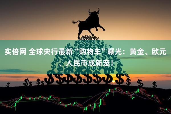实倍网 全球央行最新“购物车”曝光：黄金、欧元、人民币成新宠！