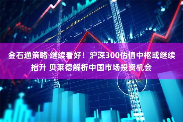 金石通策略 继续看好！沪深300估值中枢或继续抬升 贝莱德解析中国市场投资机会